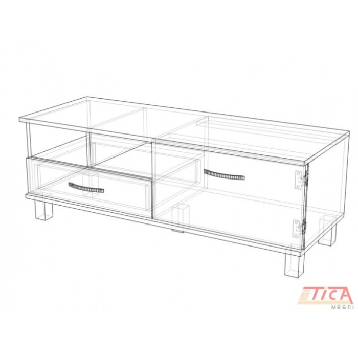 Тумба ТВ-217 Тиса мебель
