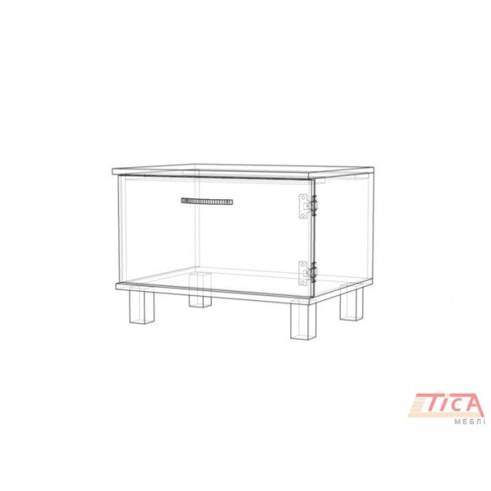 Тумба ТВ-228 Тіса меблі