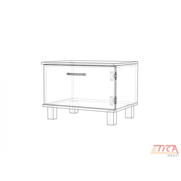 Тумба ТВ-229 Тіса меблі