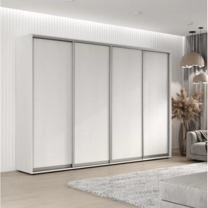 Шкаф купе четырехдверный Neo Light Kombo 2800 h=2100-2700мм