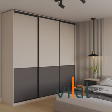 Шкаф купе 240/1 2400x600x2500 VITAL Меблі
