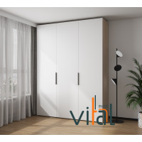 Шафа зі складною системою Line 170-2 трьохдверна (3 ДСП) 1700х560х2400 мм
