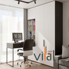 Шкаф с рабочим местом 1218х1720х2650 (h) мм VITAL Меблі