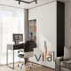 Шафа для спальні з робочою зоною 1218х1720х2650 (h)  мм VITAL Меблі