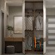 Шафа для передпокою з вставками 2100х400х2650 (h) мм VITAL Меблі