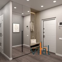 Шафа для передпокою 2000х560х2650 (h) мм VITAL Меблі