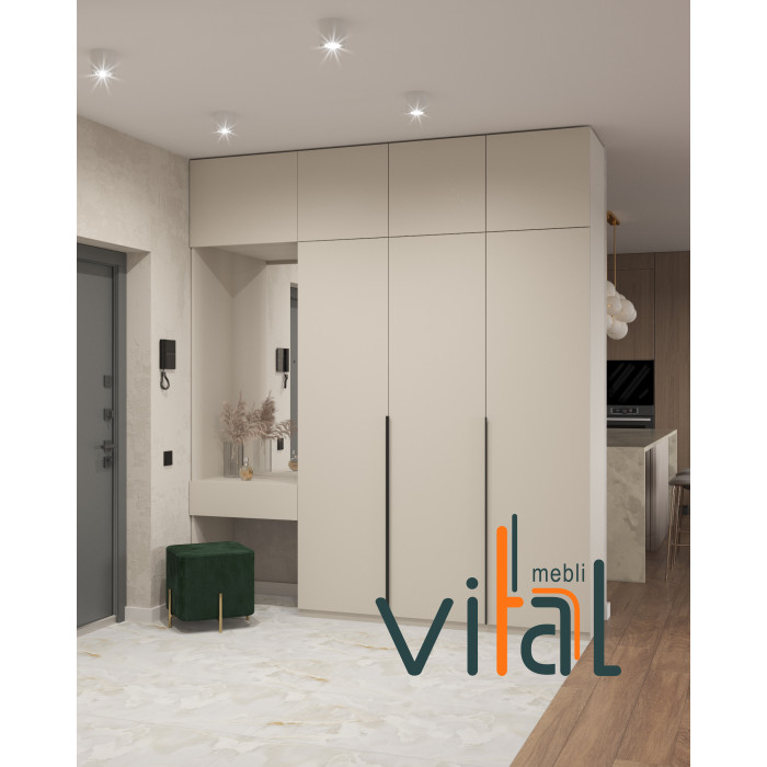 Шафа для передпокою 211/4 2100x520x2650 VITAL Меблі