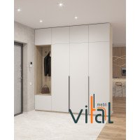 Шкаф для прихожей 231/1 2300x520x2650 VITAL Меблі