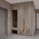 Шафа для передпокою 162/2 1600x520x2650 VITAL Меблі