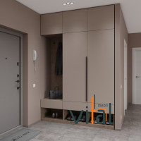 Шафа для передпокою 172/3 1700x520x2650 VITAL Меблі