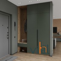Шафа для передпокою 183/2 1800x520x2650 VITAL Меблі