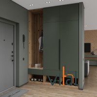 Шафа для передпокою 193/3 1900x520x2650 VITAL Меблі