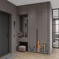 Шафа для передпокою 144/1 1400x520x2650 VITAL Меблі
