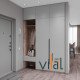 Шафа для передпокою 151/2 1500x520x2650 VITAL Меблі