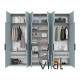 Шафа розпашна 315/1 3100x520x2400 VITAL Меблі