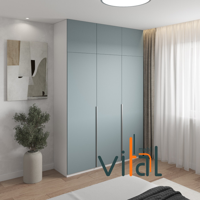 Шафа розпашна А 145/2 з антресоллю 1400x520x2650 VITAL Меблі