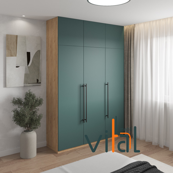 Шафа розпашна А 145/2 з антресоллю 1400x520x2650 VITAL Меблі