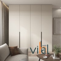 Распашной шкаф А 235/2 с антресолью 2300x520x2650 VITAL Меблі