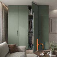 Шафа розпашна А 215/4 з антресоллю 2100x520x2650 VITAL Меблі