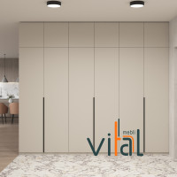 Распашной шкаф А 305/3 6 дверей с антресолью 3000x520x2650 VITAL Меблі