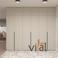 Распашной шкаф А 305/3 6 дверей с антресолью 3000x520x2650 VITAL Меблі